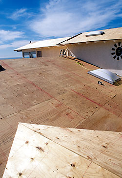 Plywood Installed