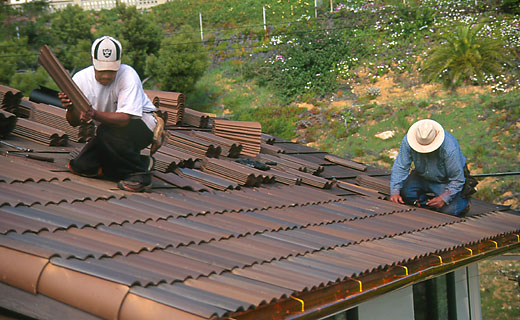 Installing Clay Tile