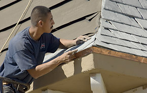 Slate Roof Application